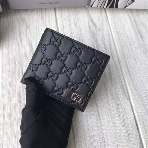 black gucci signature wallet|Gucci signature wallet review.